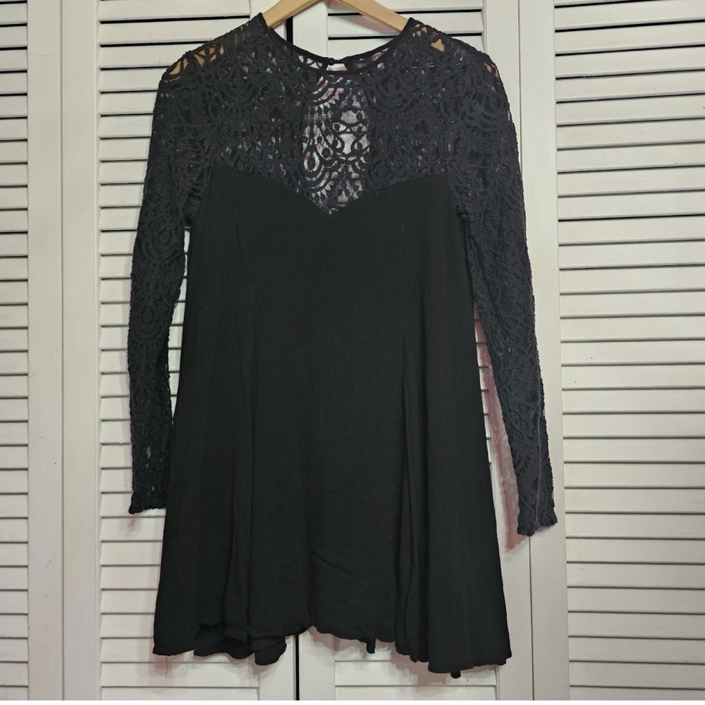 NWOT -‎ Altar'd State - Black Lace Dress